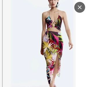 Zara Tropical Dress